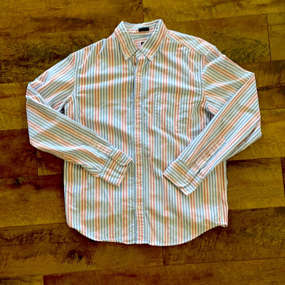 Mens J.Crew Slim Fit Flex Oxford